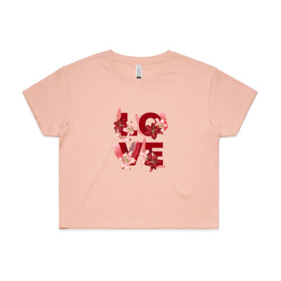 LOVE Women's Cropped Tee  Thumbnail